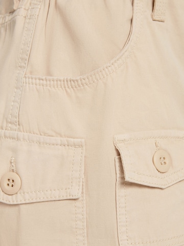 Loosefit Pantaloni cargo di Bershka in beige