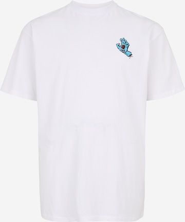 balta Santa Cruz Marškinėliai 'Screaming Hand': priekis