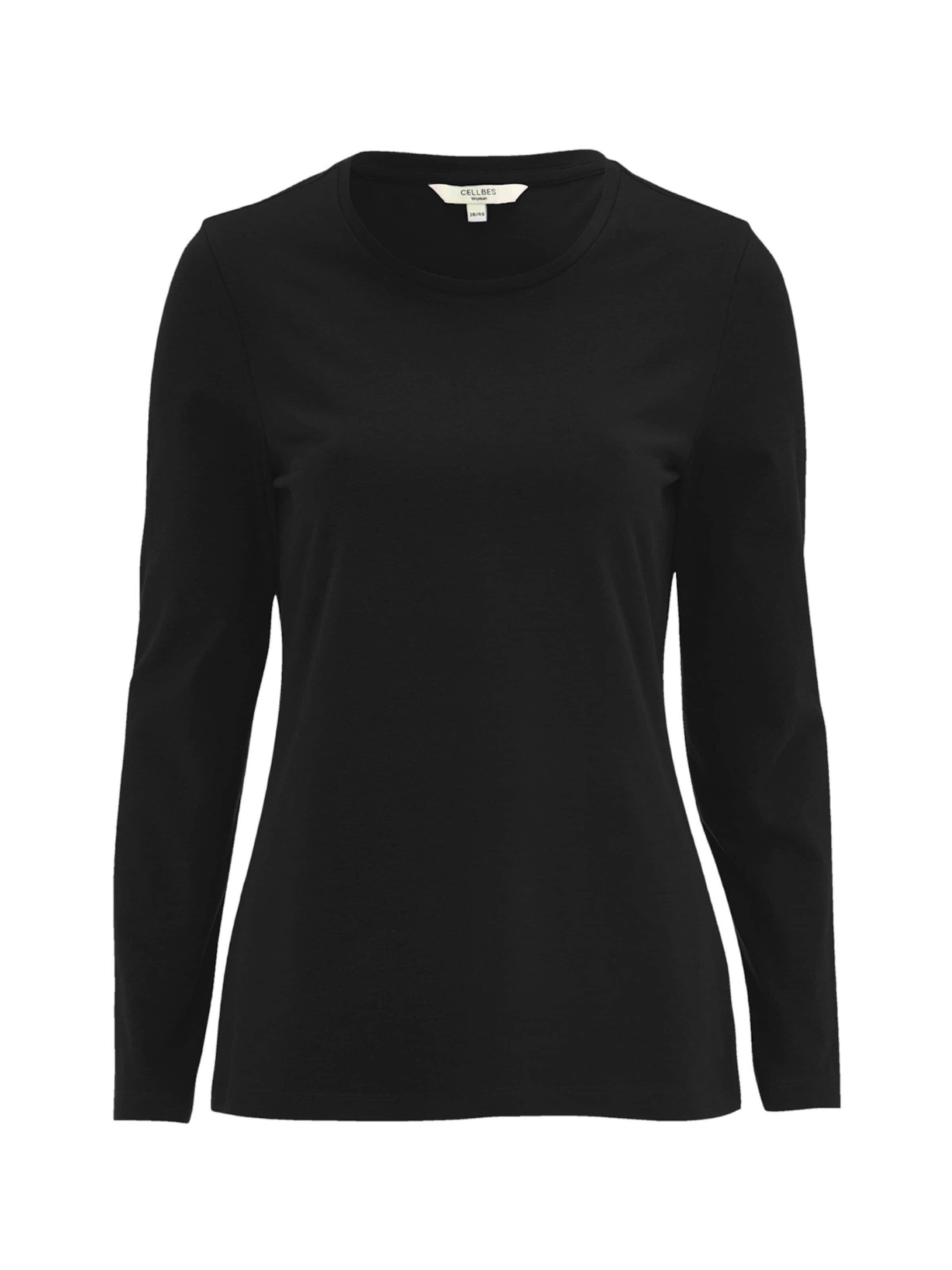 Cellbes of Sweden Shirt in Zwart: voorkant