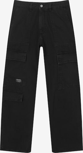 Pull&Bear Cargo Jeans in Black, Item view