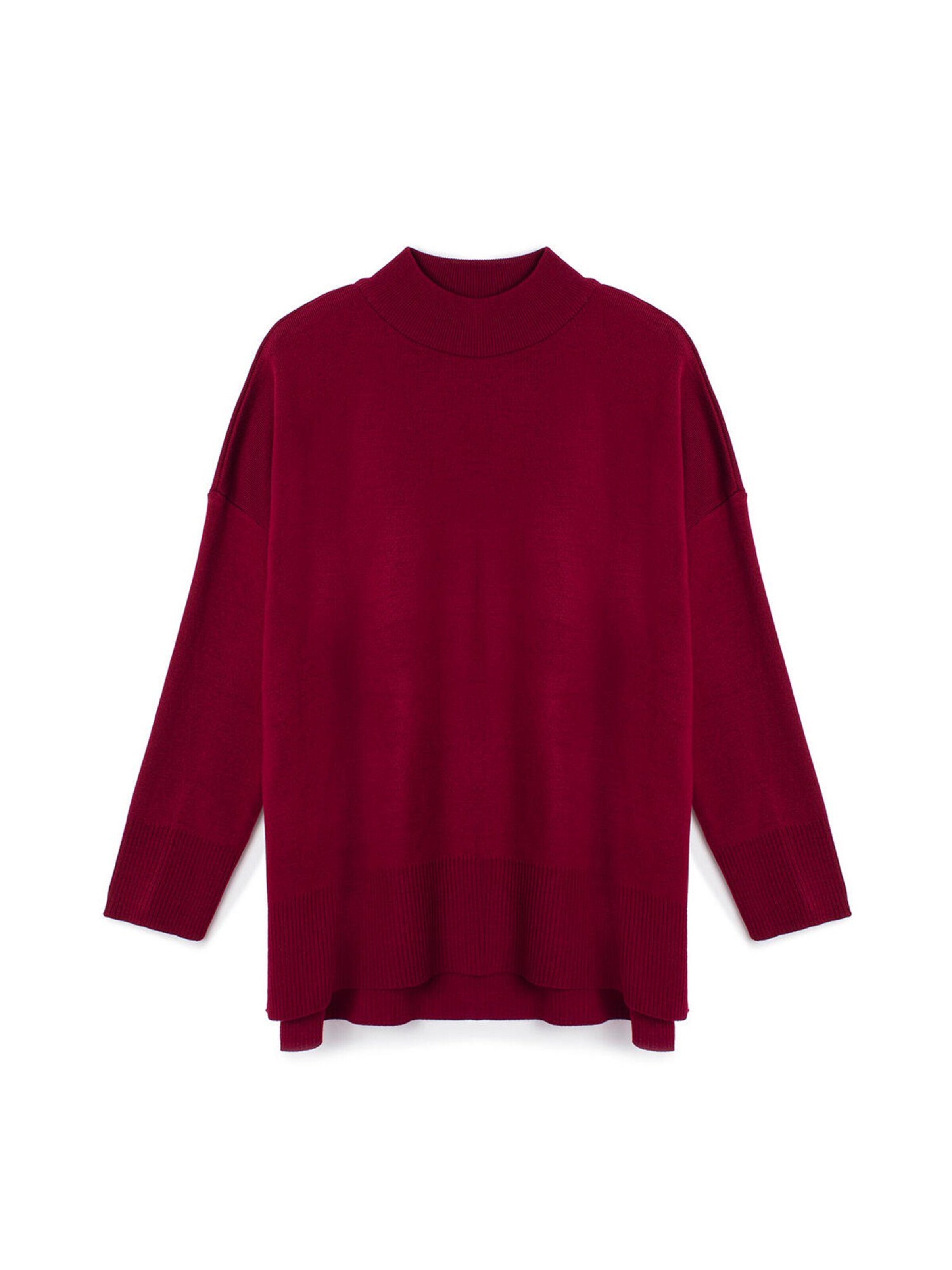 Touche Prive Gebreid vest in Rood