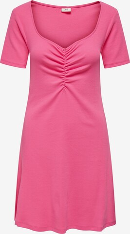 JDY Kleid 'Gia' in Pink: predná strana