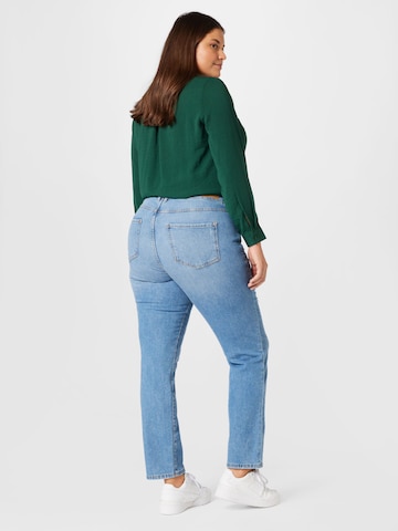 Esprit Curves Slimfit Jeans in Blau