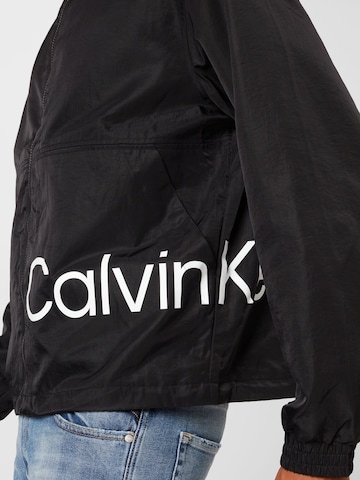 Calvin Klein Jeans Tussenjas in Zwart