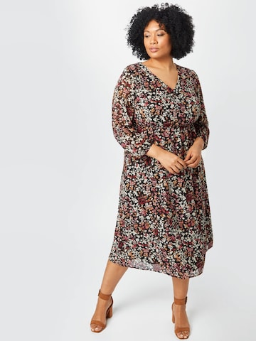 ABOUT YOU Curvy Dress 'Nia Dress' in Mixed colors: front