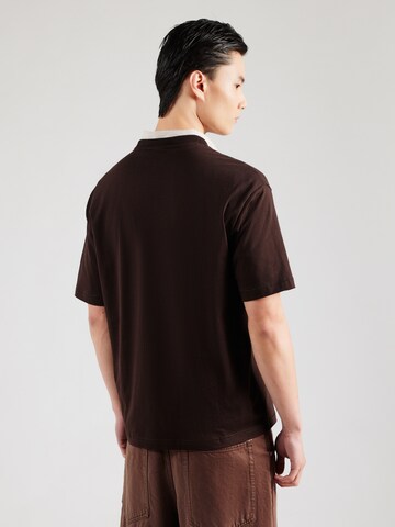 BOSS - Camiseta 'Te_Wagon' en marrón
