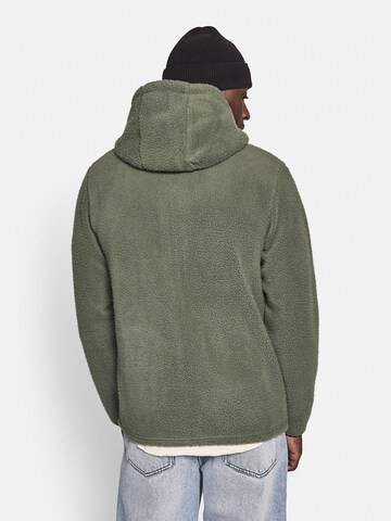 Redefined Rebel Fleece jas 'Elmer' in Groen