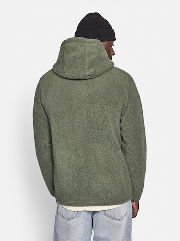 Redefined Rebel Fleece jas 'Elmer' in Groen