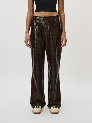 Wide leg Pantaloni 'Fabiane' di LeGer by Lena Gercke in marrone: frontale