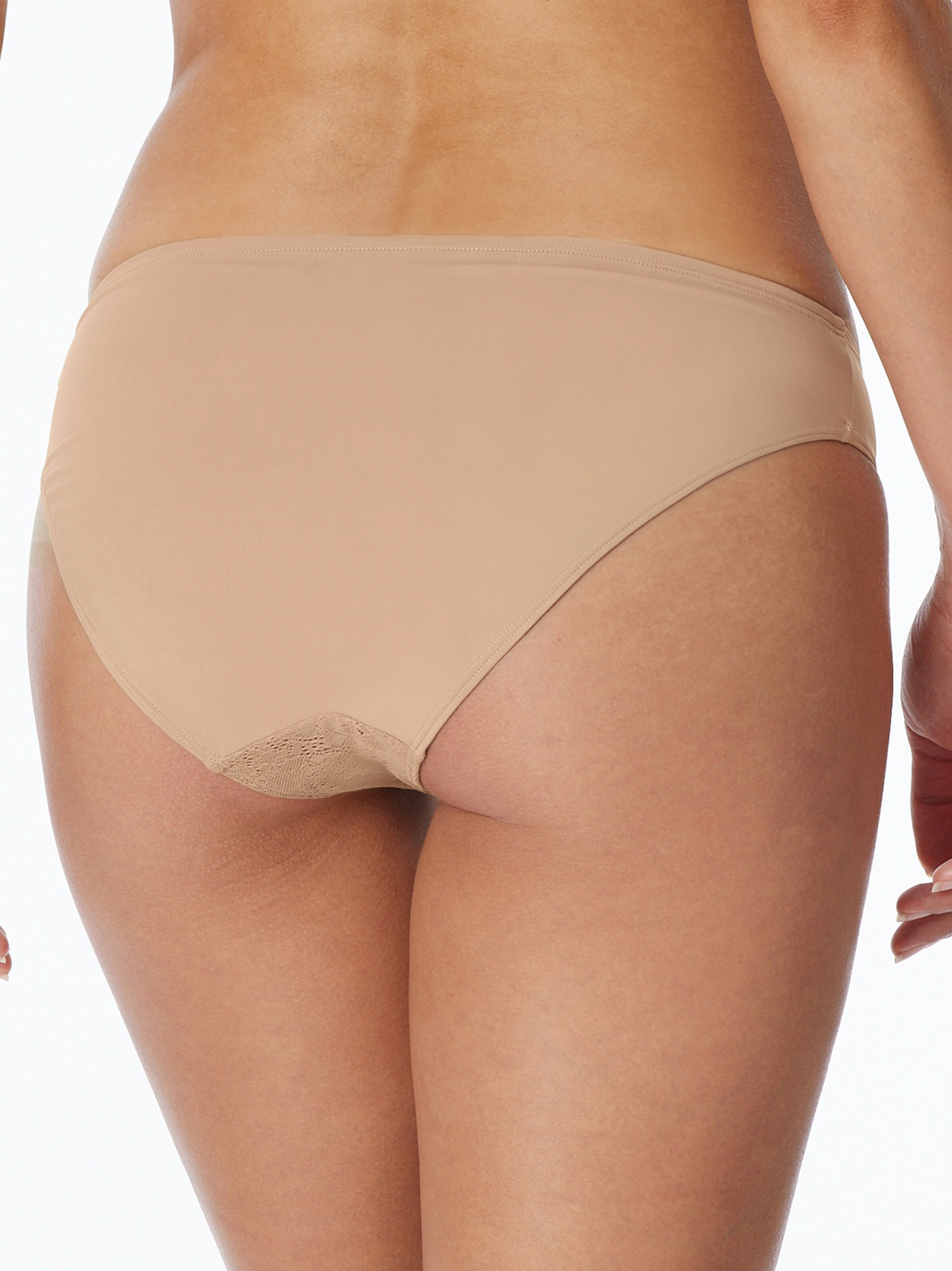 Slip ' Air blickdichte Spitze ' SCHIESSER en beige