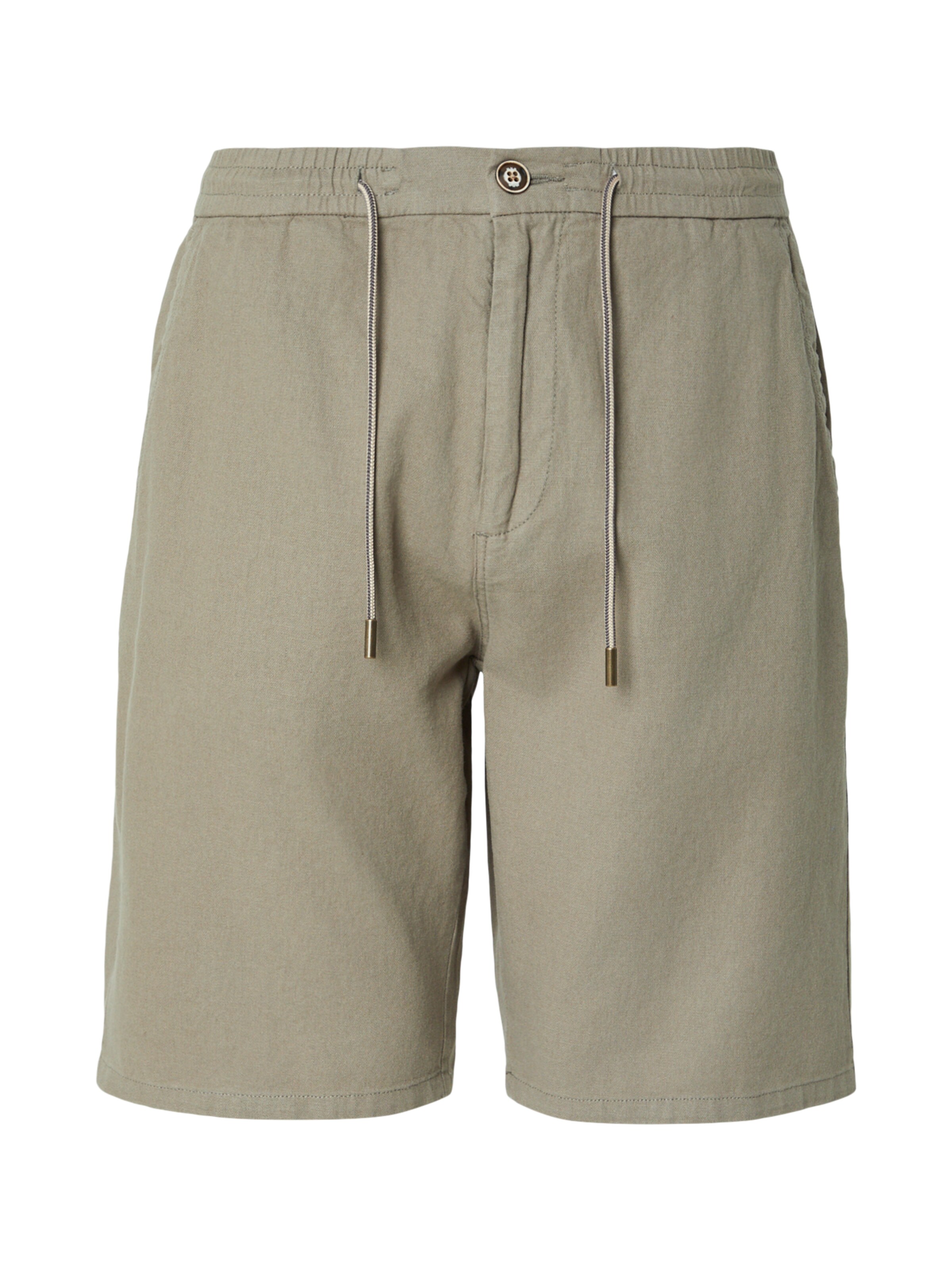 No Excess Spodnie w kolorze zielony: przód