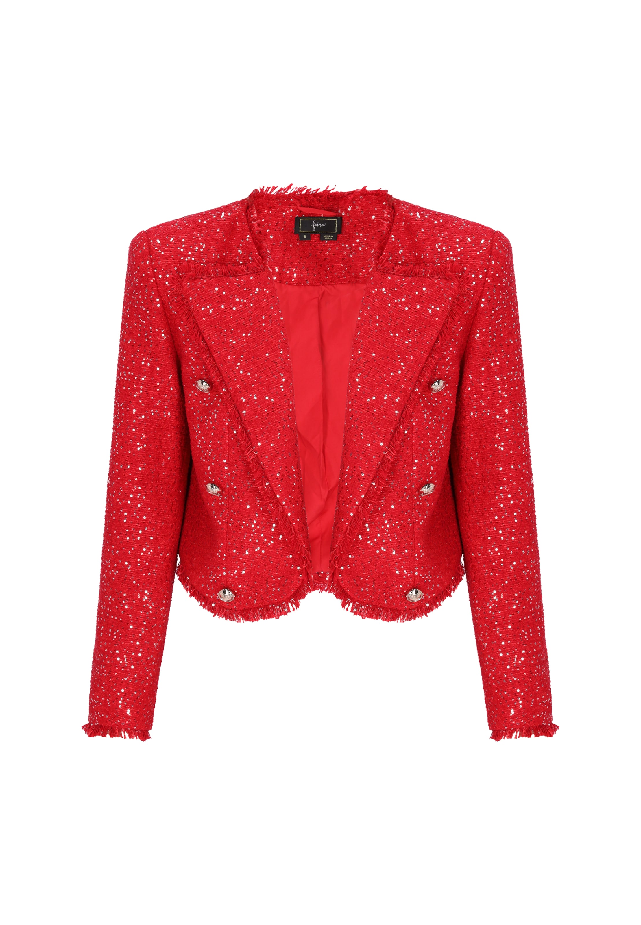 faina Blazers in Rood: voorkant