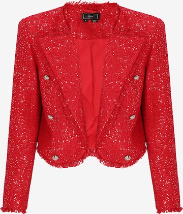 faina - Blazer em vermelho: frente