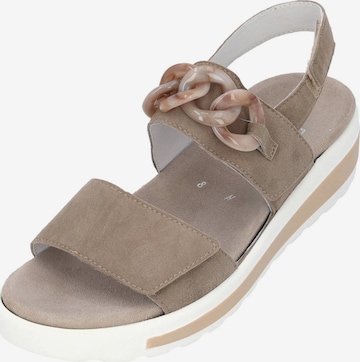 SEMLER Sandale 'Hanna H3075042' in Beige: predná strana