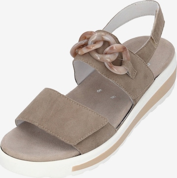 SEMLER Sandals 'Hanna H3075042' in Beige: front