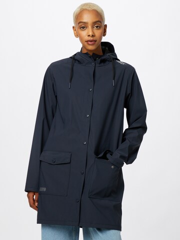 Weather Report Outdoor Coat 'Tass' in Blue: front