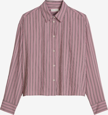 Marc O'Polo Blouse in Pink: front