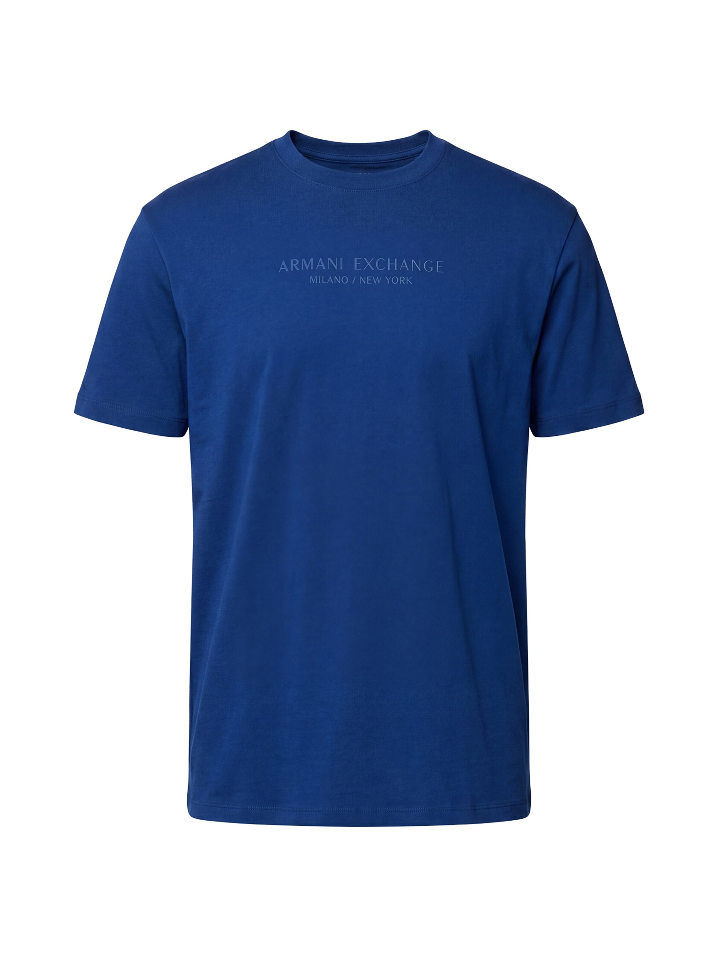 Maglietta di ARMANI EXCHANGE in blu: frontale