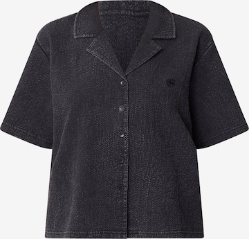 Good For Nothing Bluse in Schwarz: Vorderseite