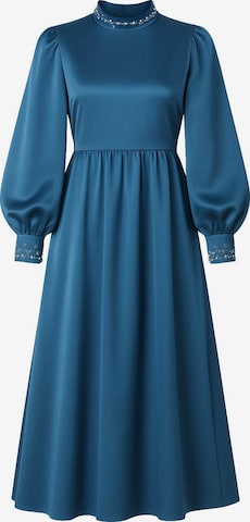 Robe de soirée MODAMIHRAM en bleu : devant
