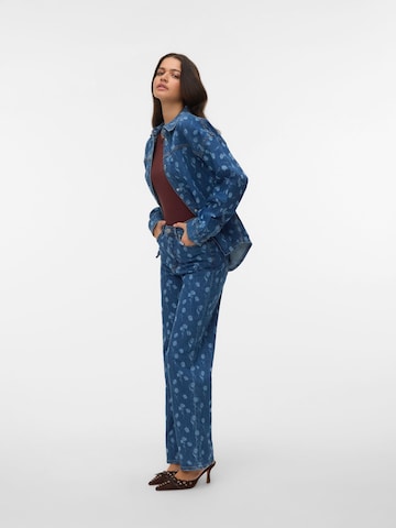 VERO MODA Regular Jeans 'VMTESSA' in Blauw