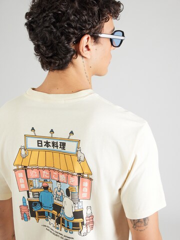 Kaotiko Majica 'TAKOYAKI' | bež barva