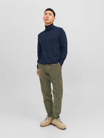 JACK & JONES Regular Chino Pants 'Ace Harvey' in Green