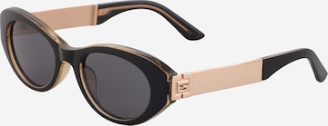 GUESS Okulary przeciwsłoneczne w kolorze czarny: przód