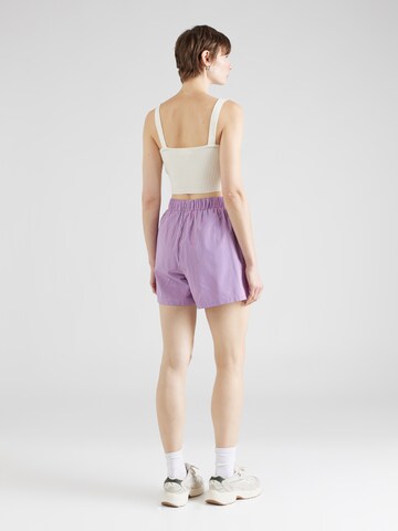 PIECES Regular Broek 'PCHOLLY' in Blauw
