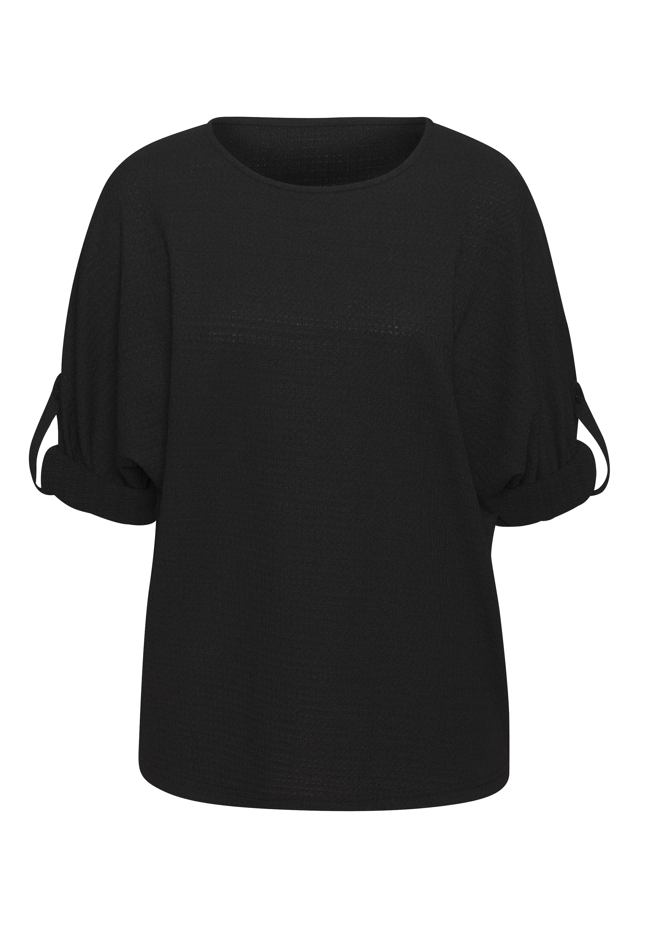 VIVANCE Μπλούζα σε μαύρο: μπροστά