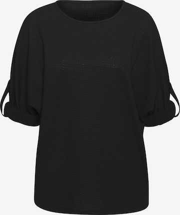 VIVANCE Blouse in Black: front