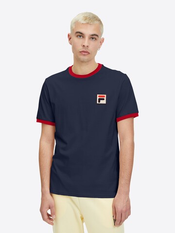 FILA Shirt 'LAZ' in Blau: Vorderseite