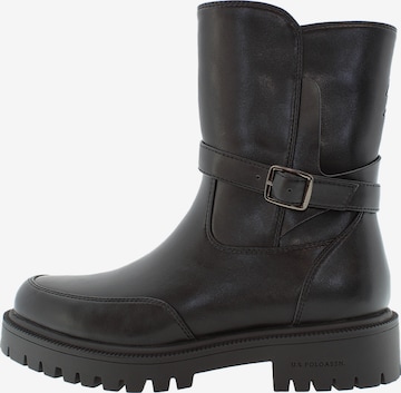 U.S. POLO ASSN. Stiefelette 'KARMA' in Schwarz: Vorderseite