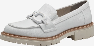 JANA Classic Flats in White: front