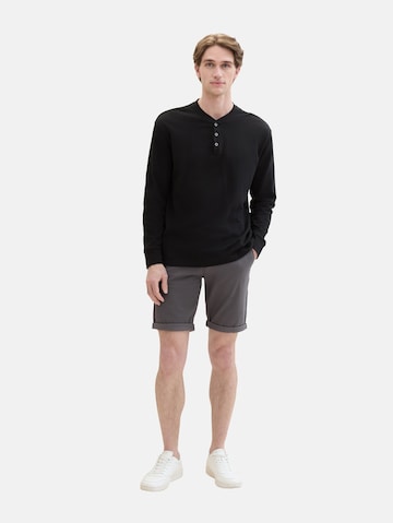 TOM TAILOR Slimfit Shorts in Grau