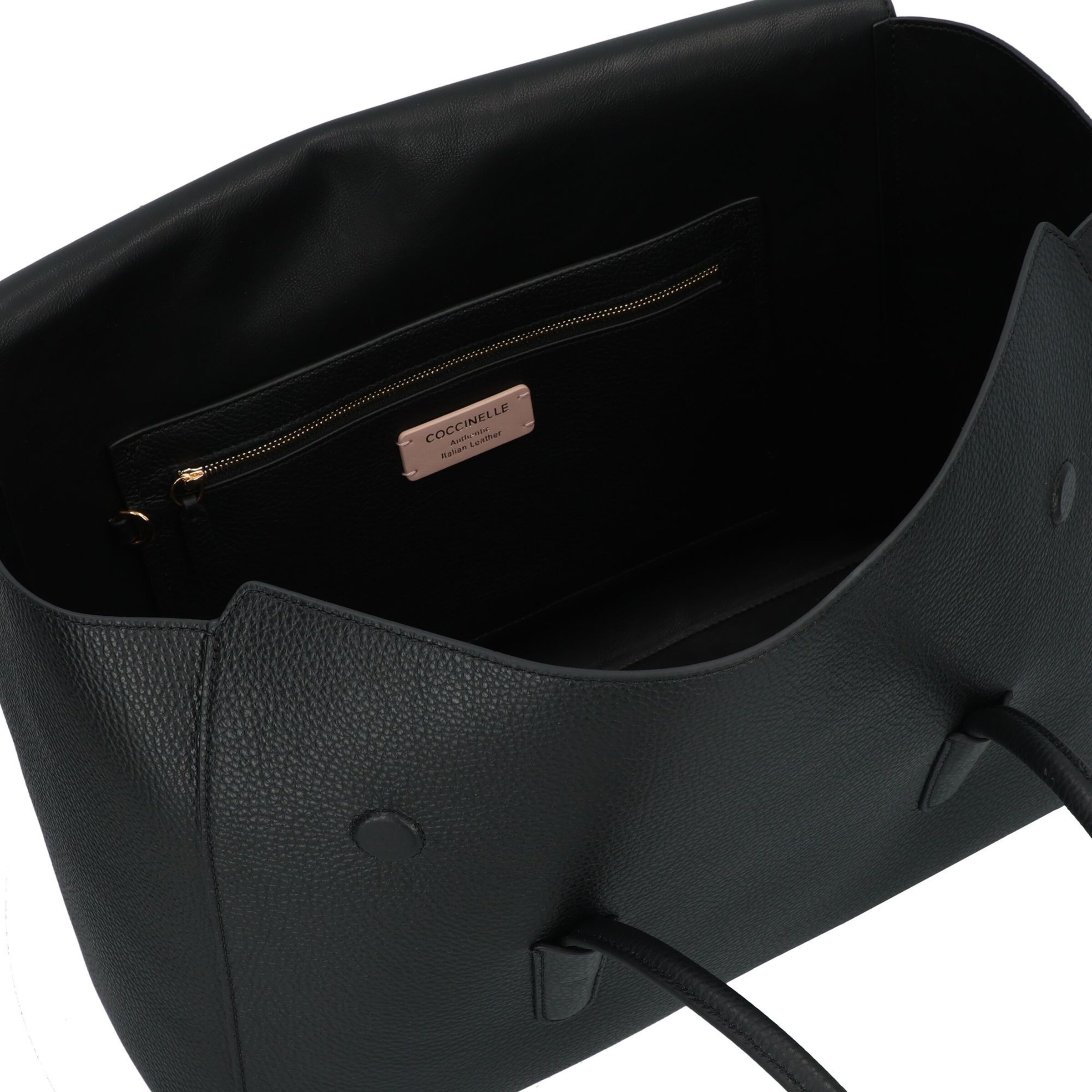 Cabas 'Double Beat' Coccinelle en noir