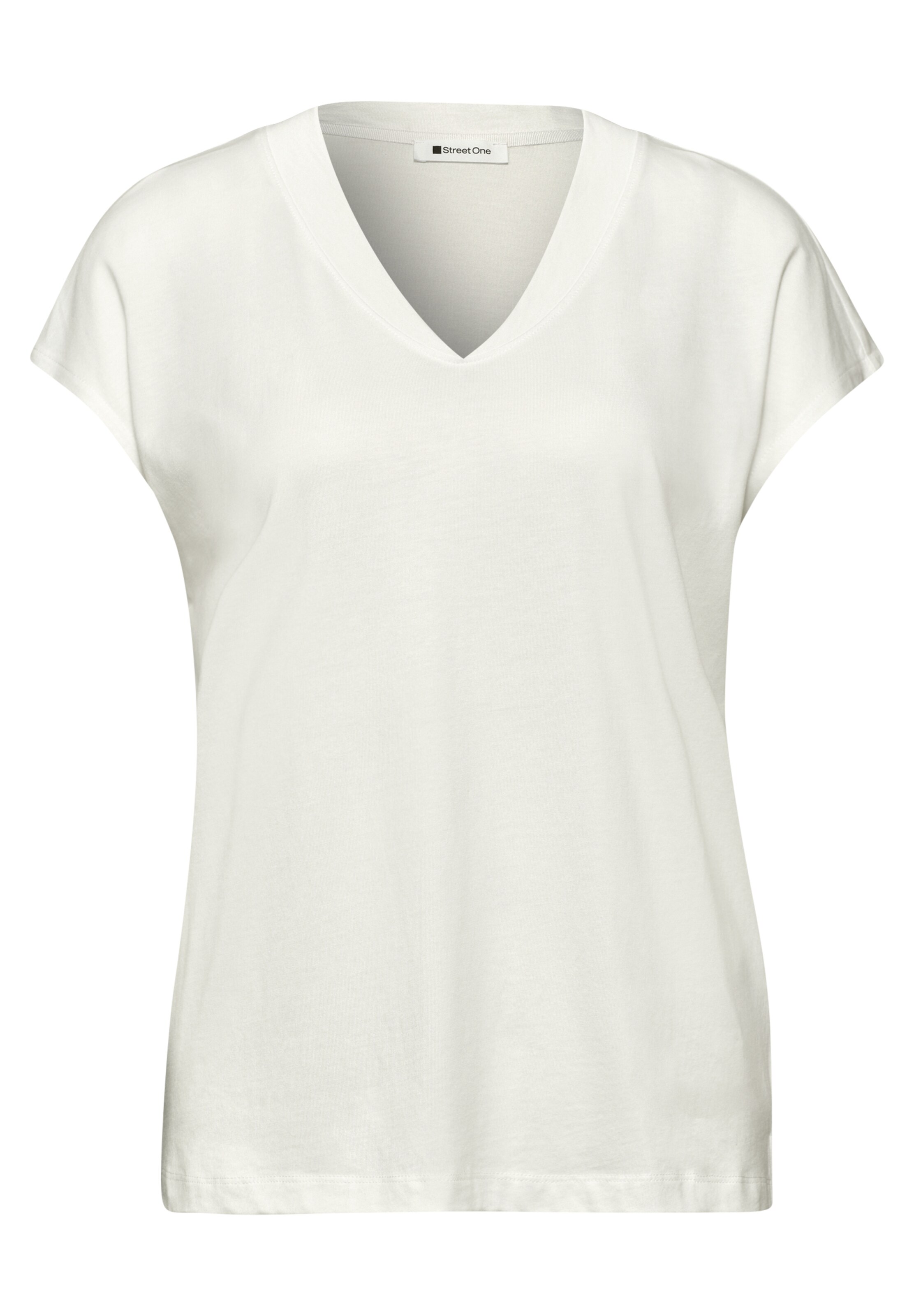 STREET ONE Shirt in White: front