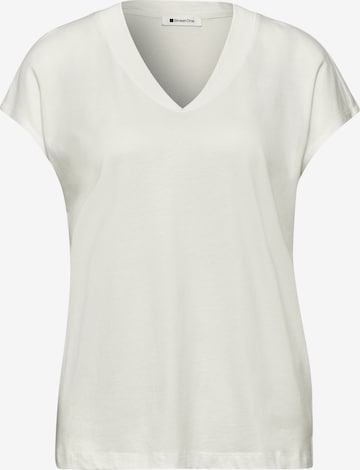 STREET ONE Shirt in White: front