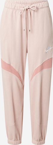 Tapered Pantaloni de la Nike Sportswear pe roz: față