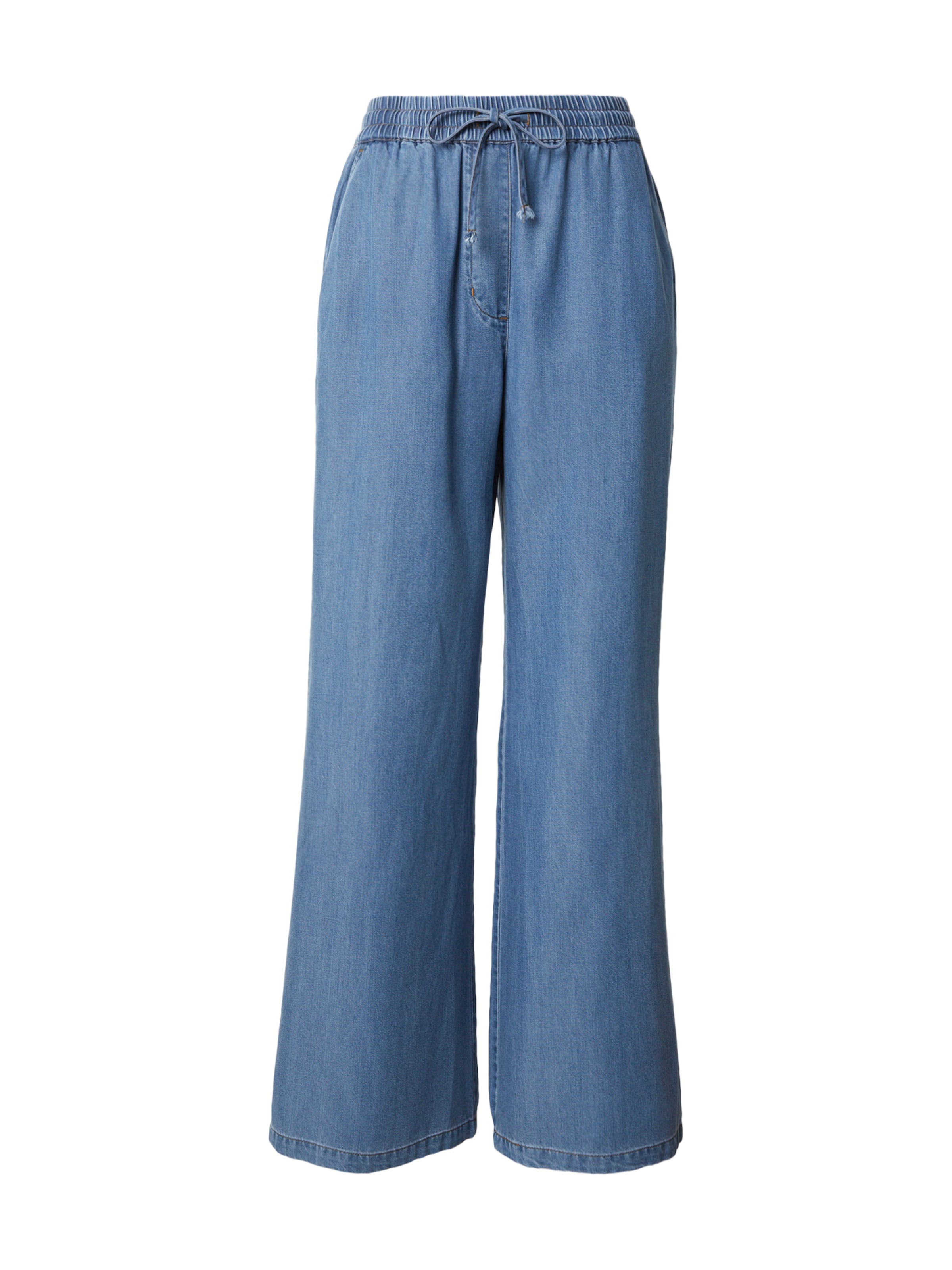 MOS MOSH Wide leg Jeans 'MMKris' in Blue: front