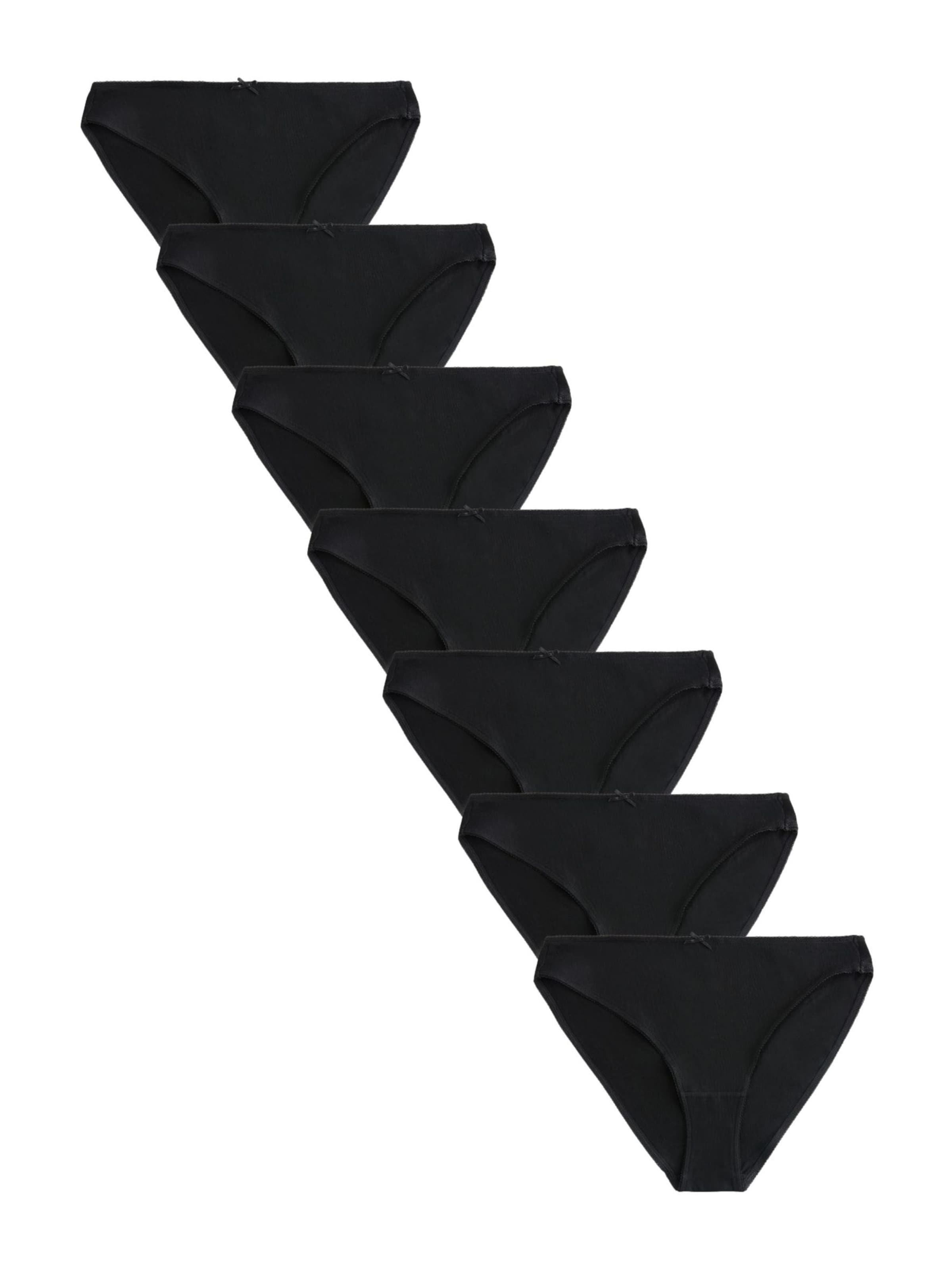 Slip di Next in nero: frontale