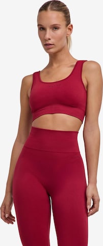 FALKE Bustier Sport-BH in Rot: Vorderseite