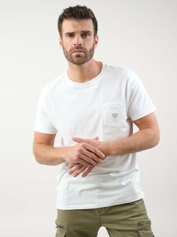 Deeluxe T-Shirt 'Basito' in Weiß: Vorderseite