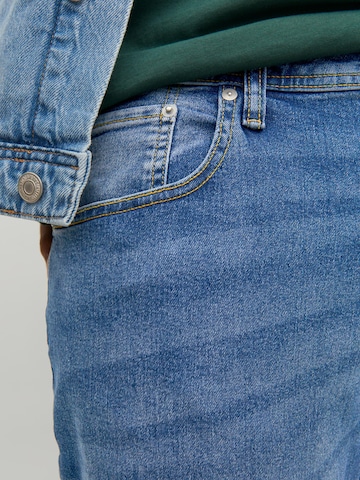 JACK & JONES Slimfit Jeans 'Glenn Original' in Blau