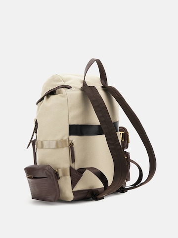 GUESS Backpack ' Roma ' in Beige