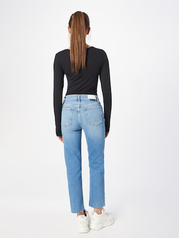 RE/DONE Regular Jeans 'STOVE PIPE' in Blau