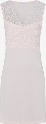 Chemise de nuit ' Moments ' Hanro en rose : devant