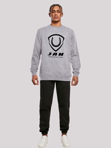 Sweat-shirt 'Jam Showjumping' F4NT4STIC en gris