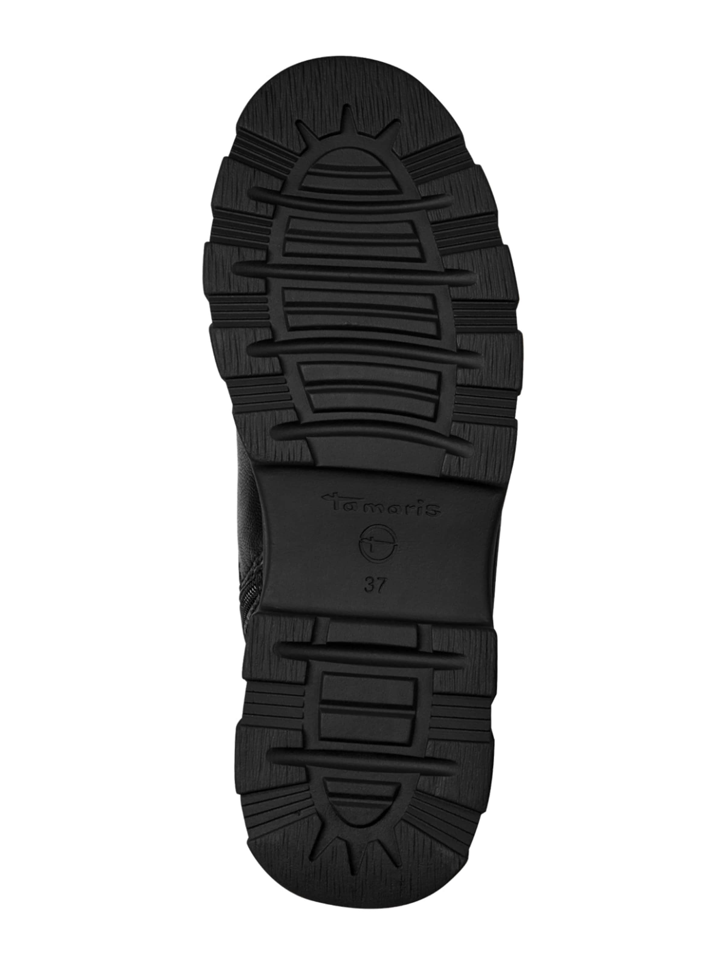 Tamaris Schnürstiefelette in Schwarz