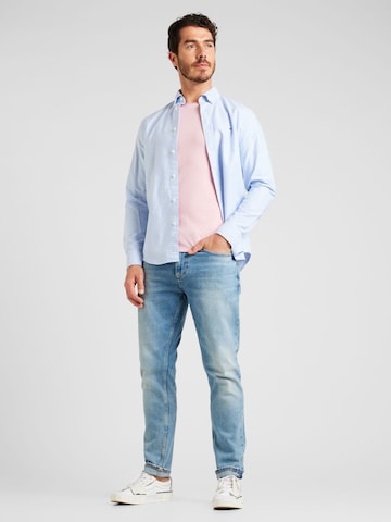 Tommy Jeans Shirt 'Jaspe' in Pink